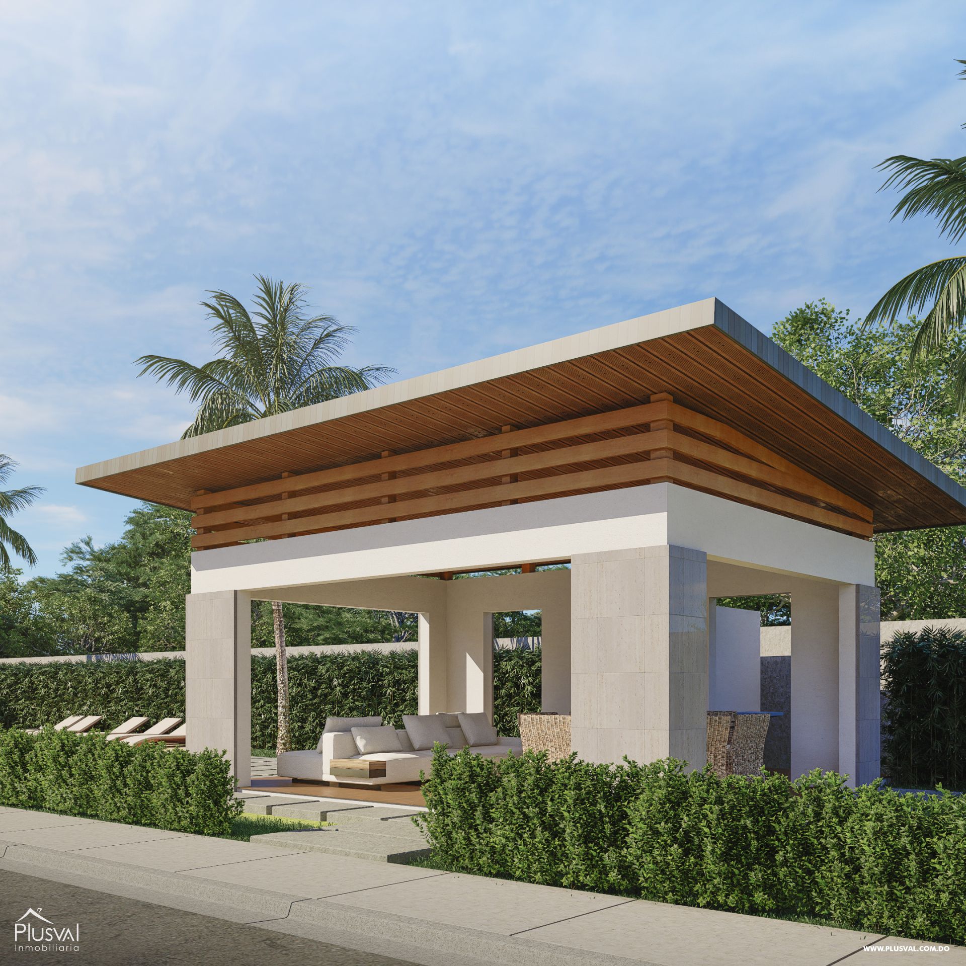 Casas en planos de venta en residencial cerrado y con piscina 390024