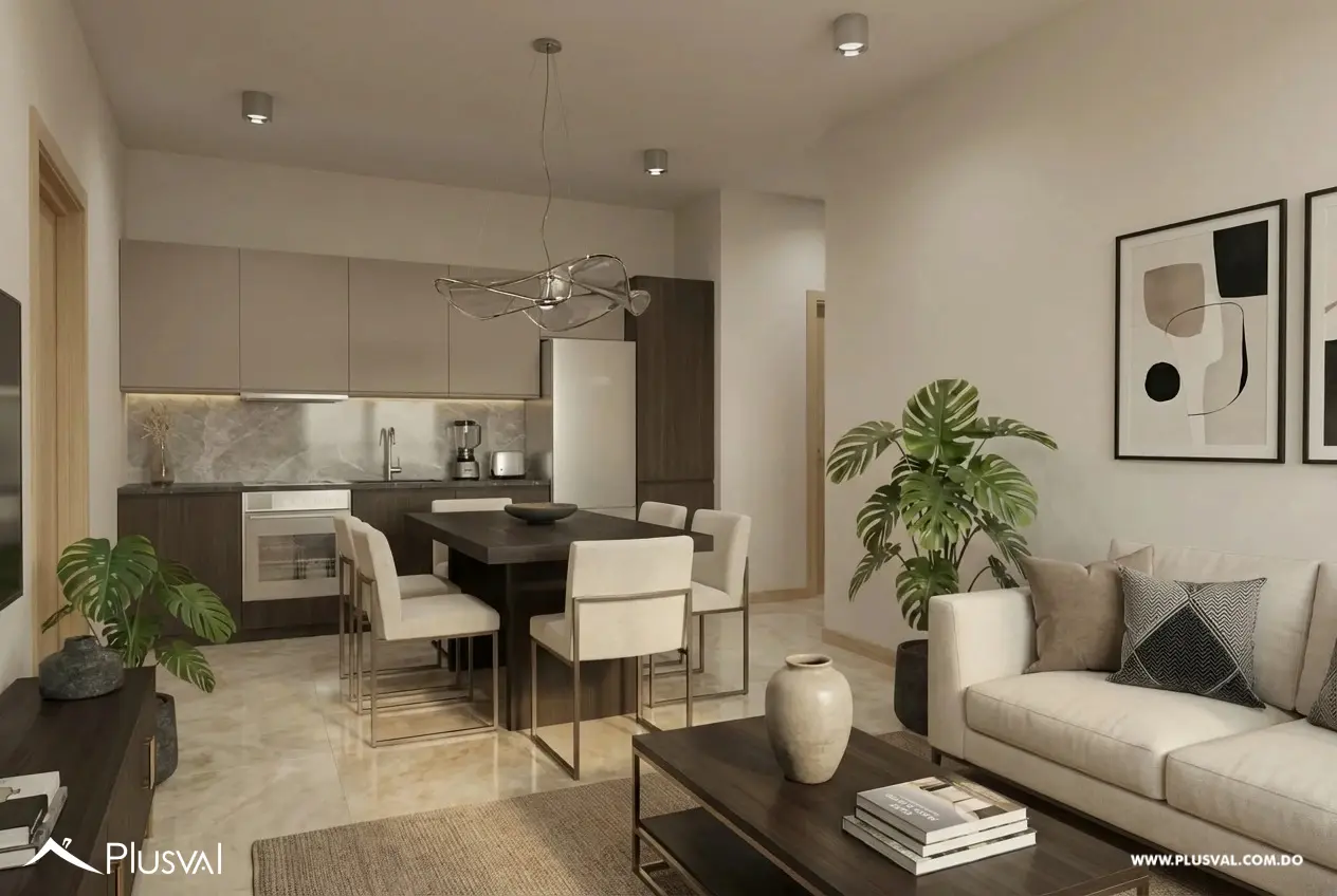 Apartamento de 1 Habitación en Zona Residencial de Bavaro PuntaCana. Ever Graden Life PC 536239