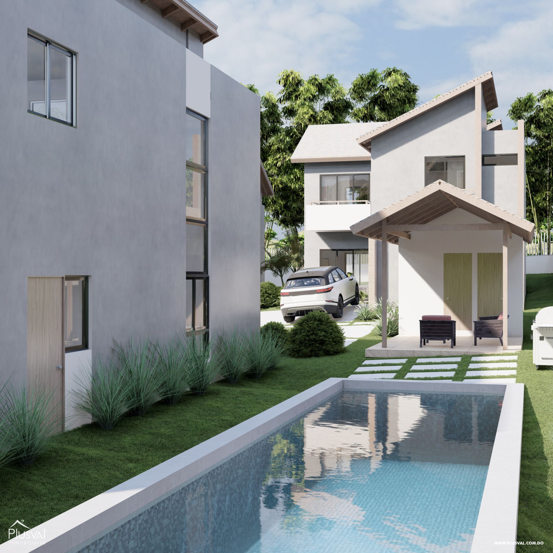 Proyecto de villas en las bellas montañas de Jarabacoa. El proyecto cuenta con una ubicación privilegiada donde los amantes de las aventuras pueden explotar su potencial al máximo. 302003