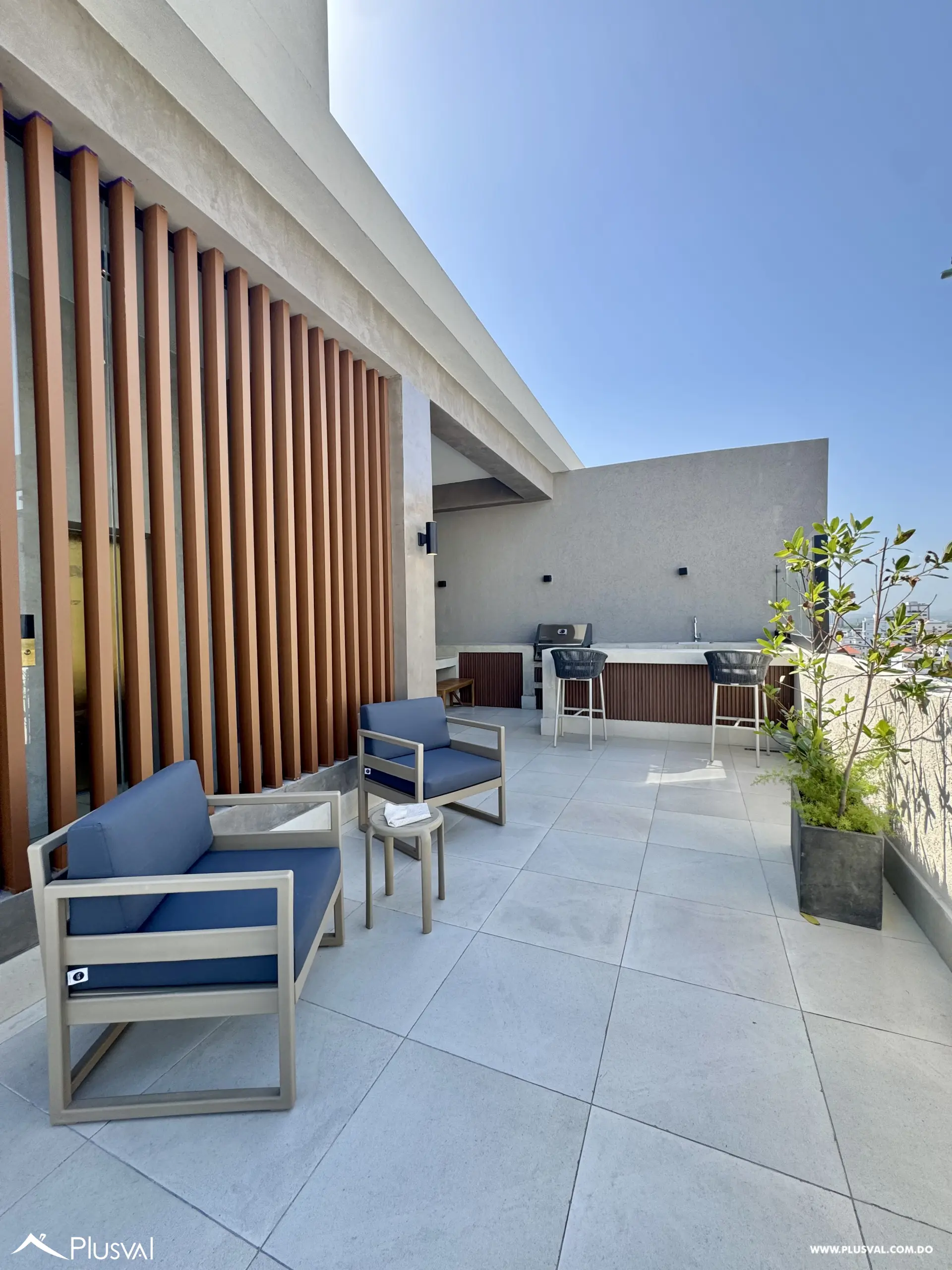Alquilo Maravilloso Apto de 1h. en Piso Alto en Piantini 519109