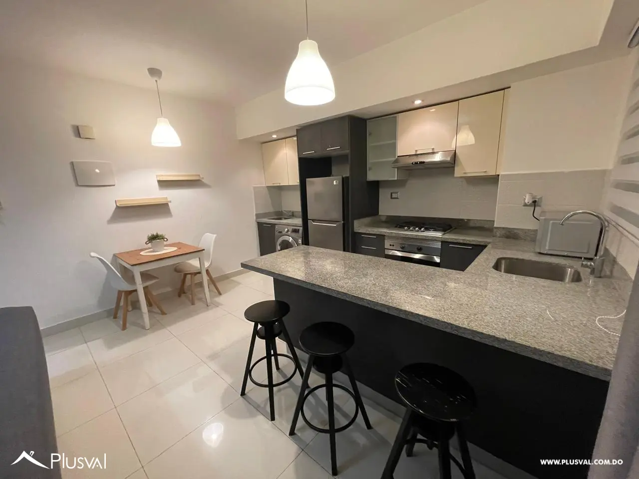Apartamento amueblado en alquiler en Gazcue 471367