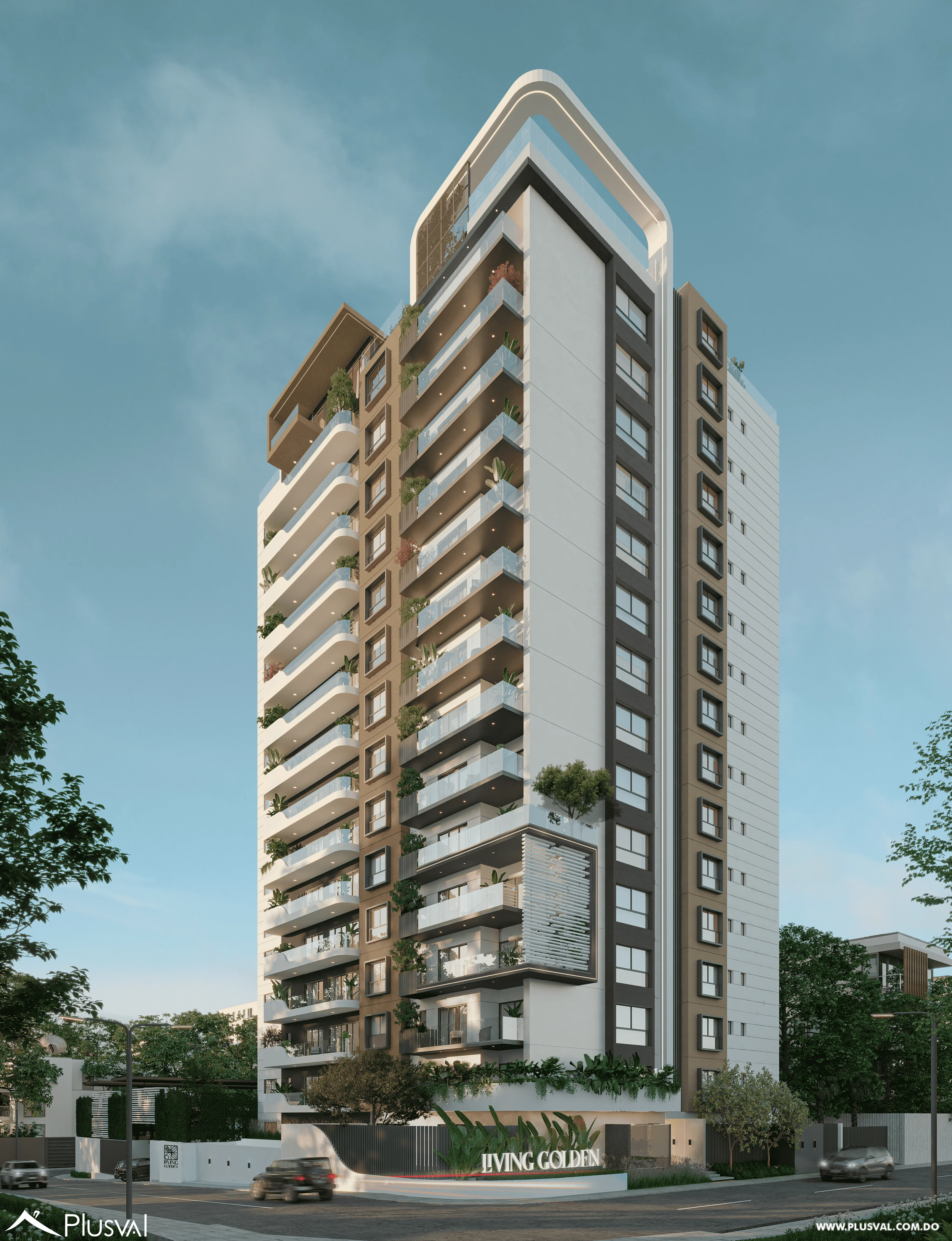 LIVING GOLDEN Amplio apartamentos en construcción con vistas panorámicas de 360 grados de la ciudad y sus alrededores. 485477