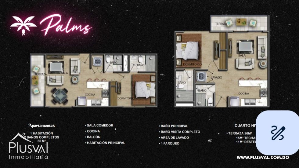 Apartamento en Venta,  Punta cana 270003