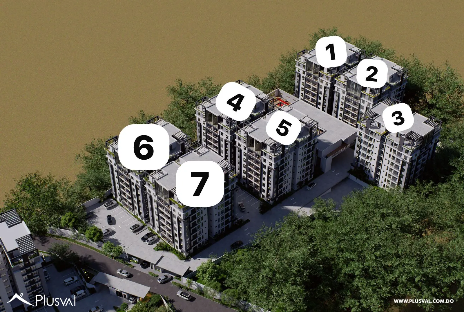 Apartamentos en Pueblo Chico 497040