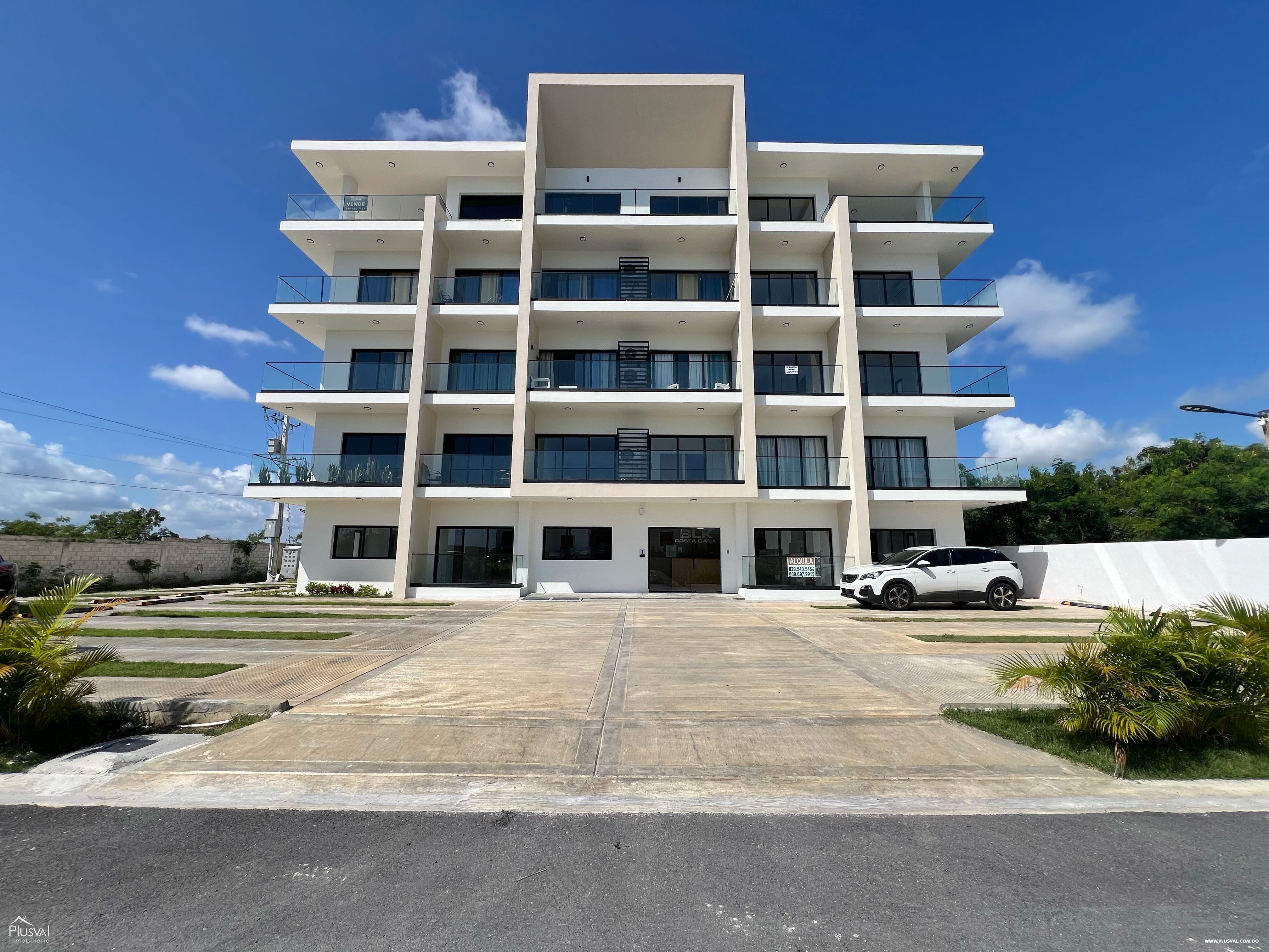 Apartamento de 1 habitación en alquiler en Bavaro 423642
