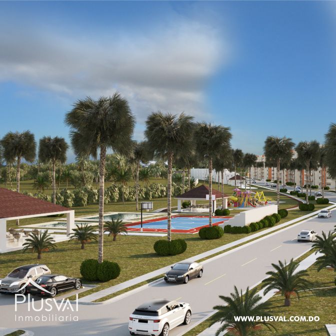 Acogedor apartamento en venta, en Residencial Crisfer 391758