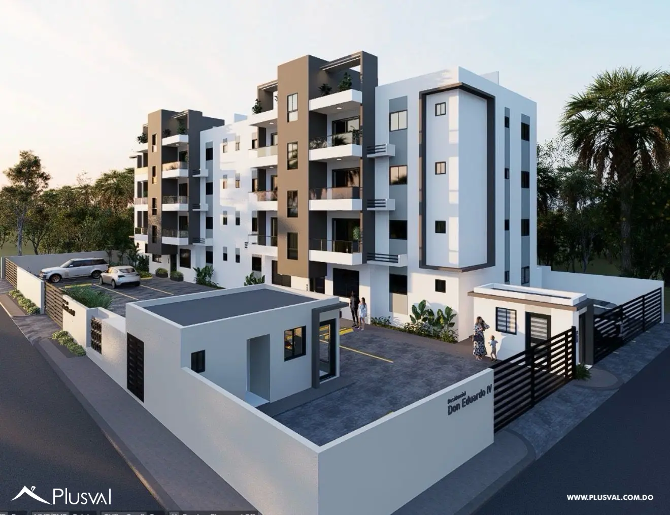Apartamentos en Planos de 3 Habitaciones en Santo Domingo Este 500370