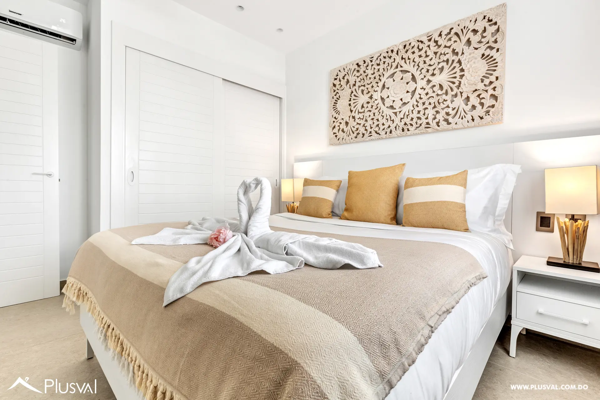 Apartamento frente al mar con terraza y jacuzzi privado en Los Corales, Bávaro 487731