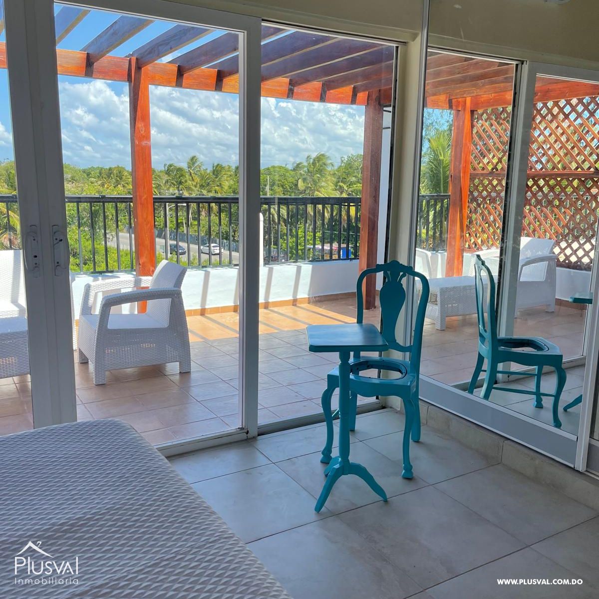 APARTAMENTO AMUEBLADO TIPO PENT HOUSE A POCOS MINUTOS DEL MAR 397962