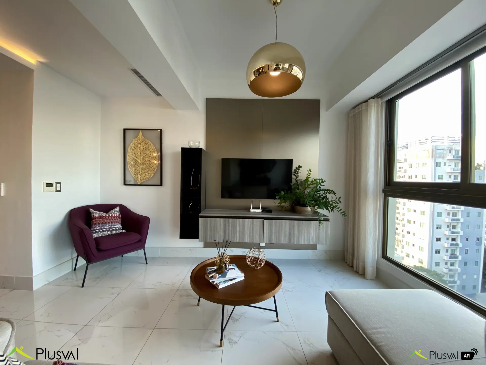 Apartamento Amueblado de 1 Habitación en Alquiler en Piantini 497162