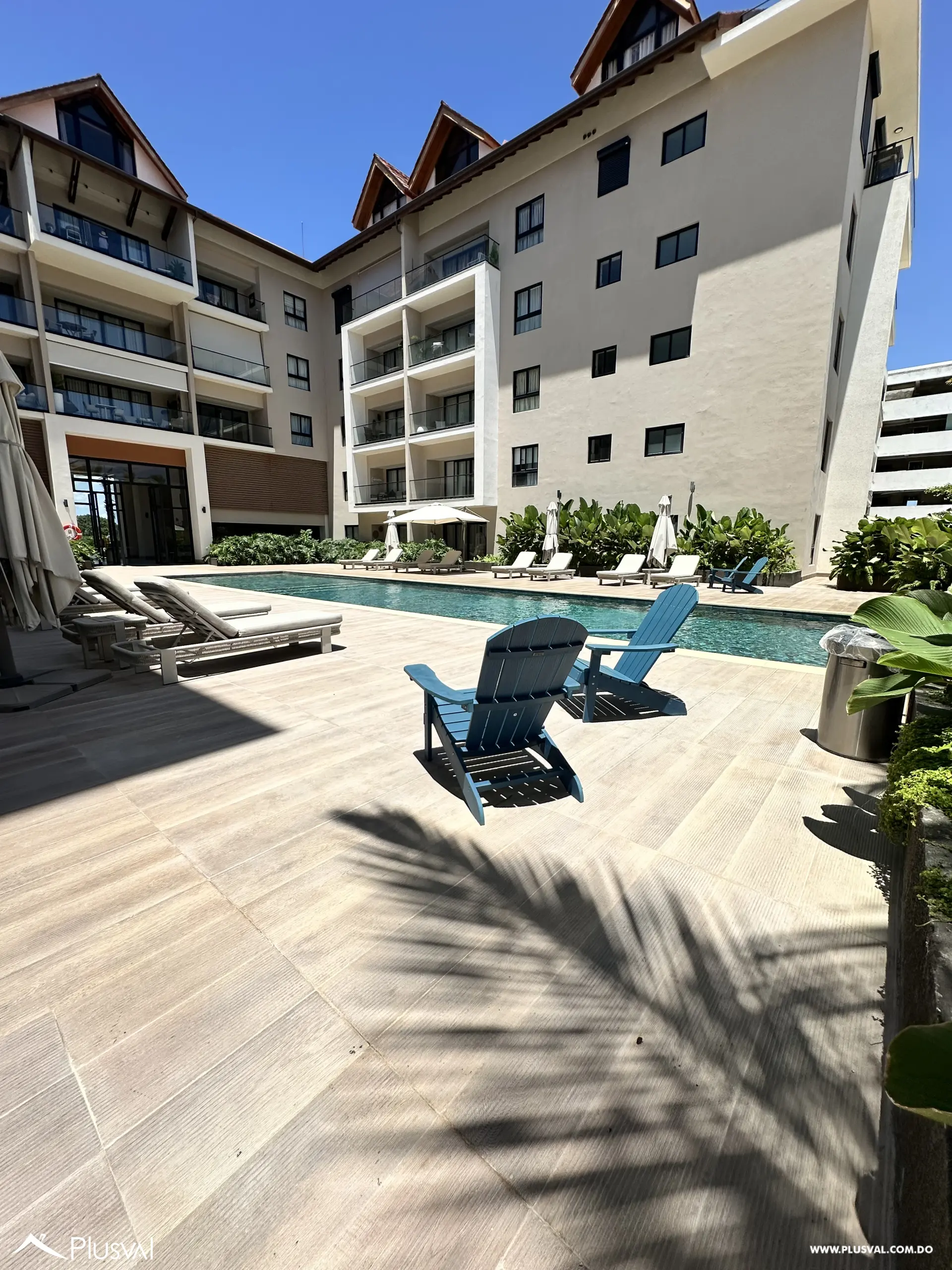 Se renta apartamento amueblado de 1 habitación en Cap Cana 525976
