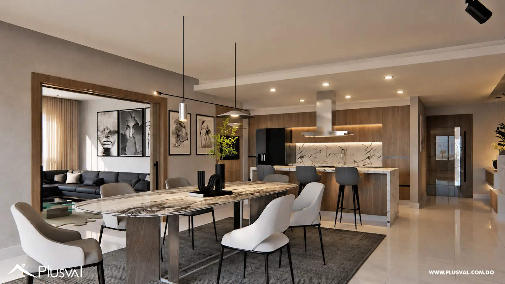 Proyecto de apartamentos en venta en Los Cacicazgos 522810