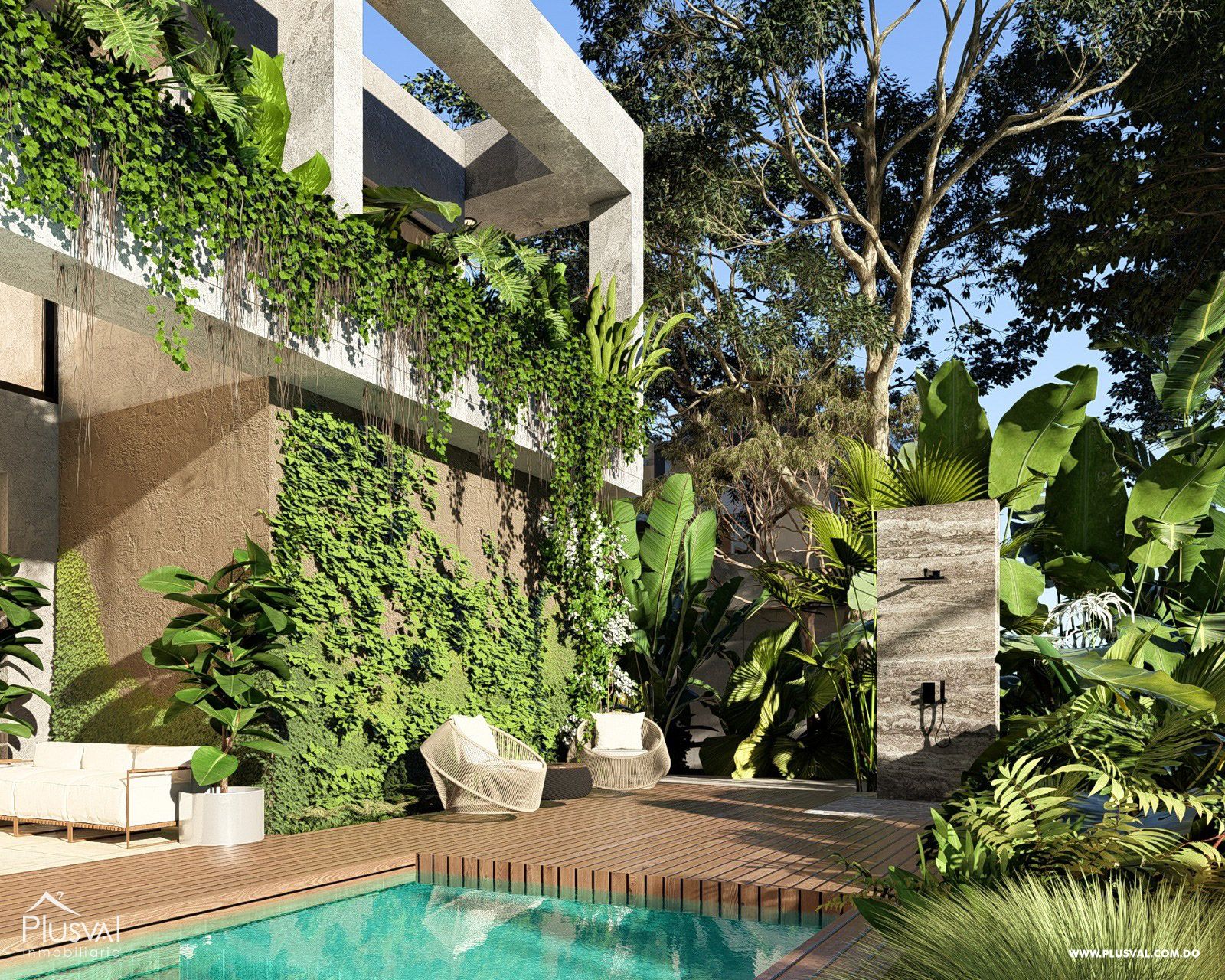 Casa de lujo en venta en Punta Cana Village – 4 habitaciones con piscina y jacuzzi, piscina y jacuzzi 463960