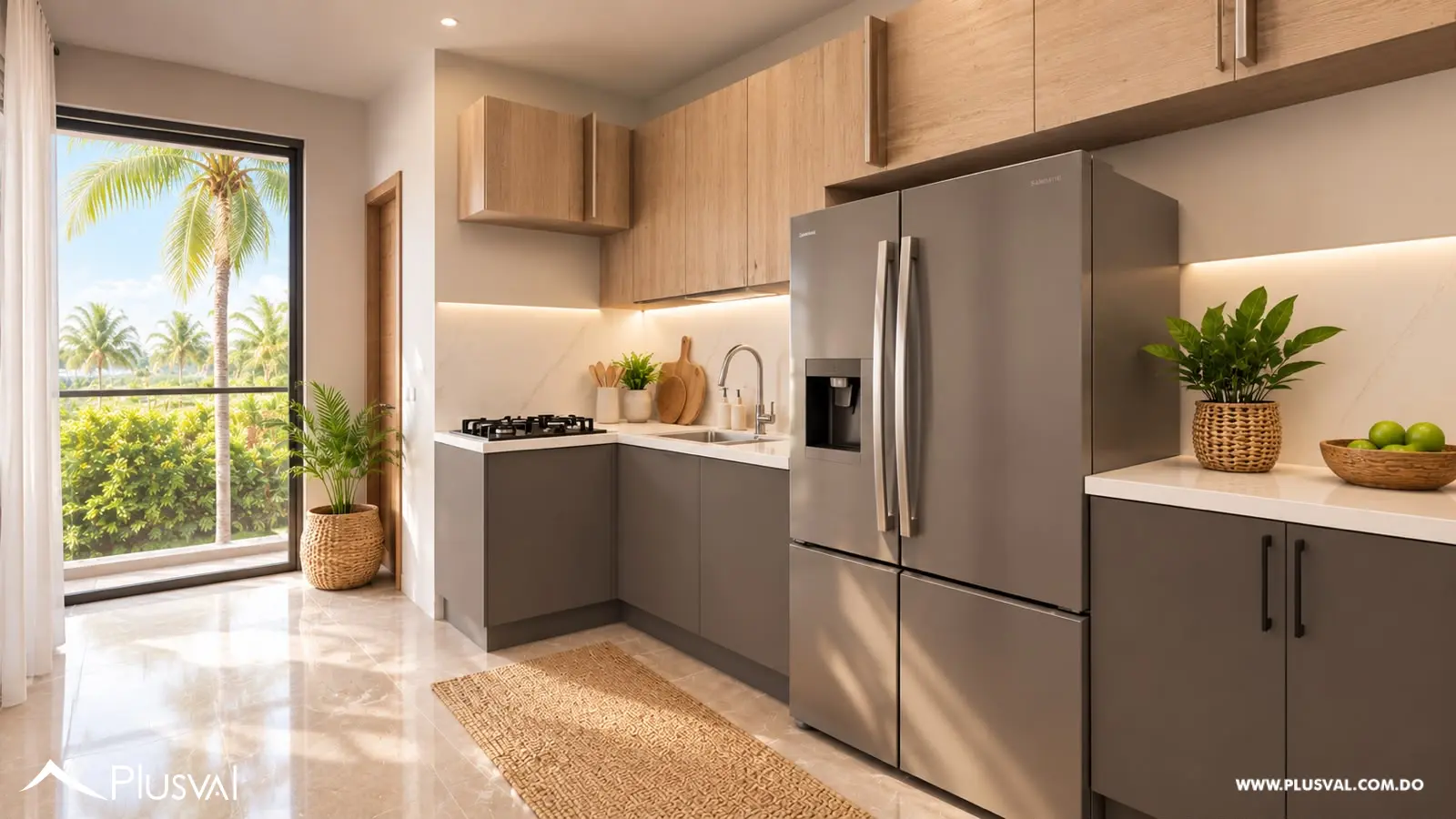 Apartamento de 1 Habitacion con Family Room y Terraza con Jacuzzi a minutos de Downtown PuntaCana.  Riviera Garden Deux 526658