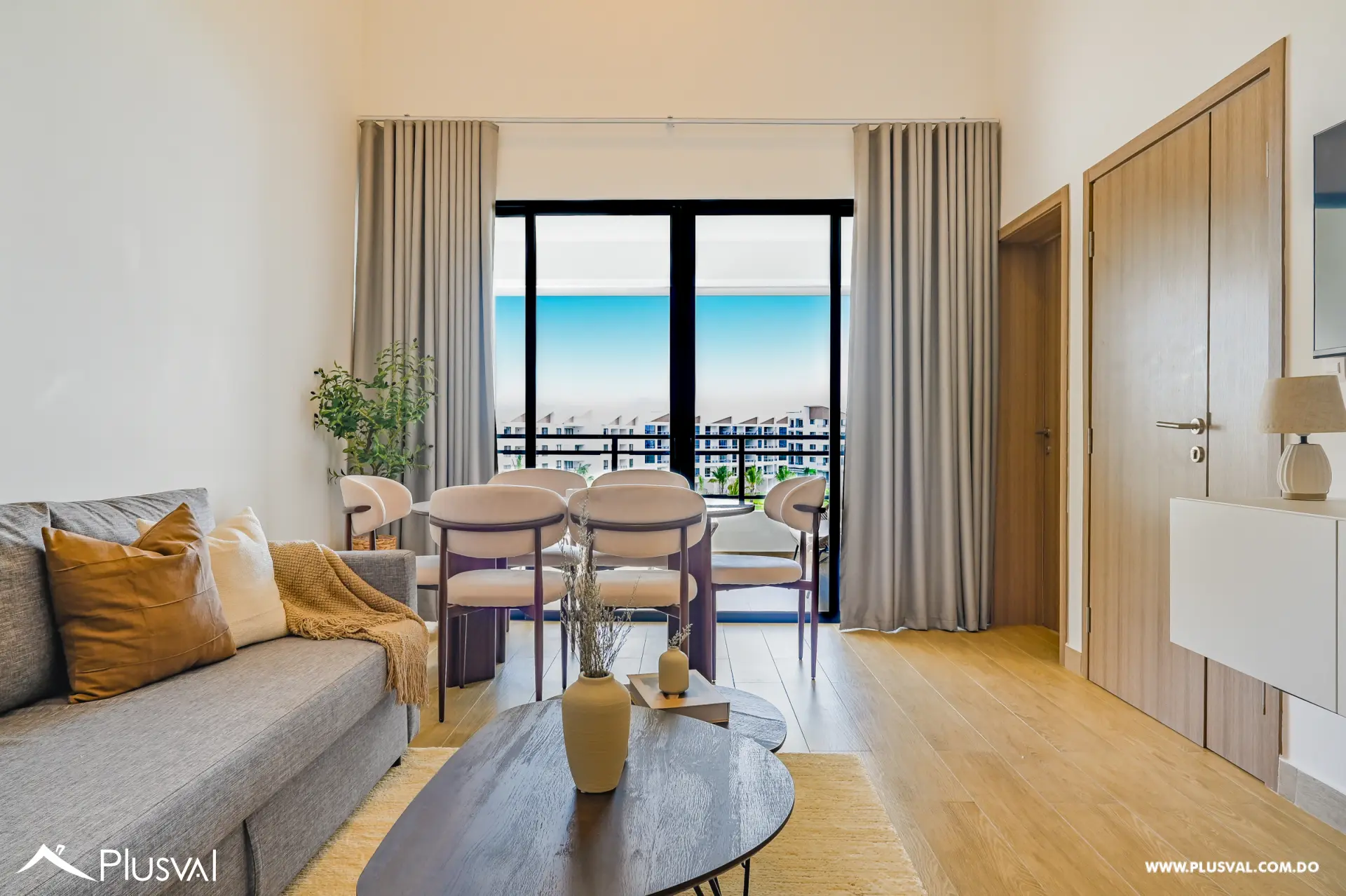 APARTAMENTO DE 2 HABITACIONES AMUEBLADO EN THE BEACH DOWNTOWN PUNTACANA 527106