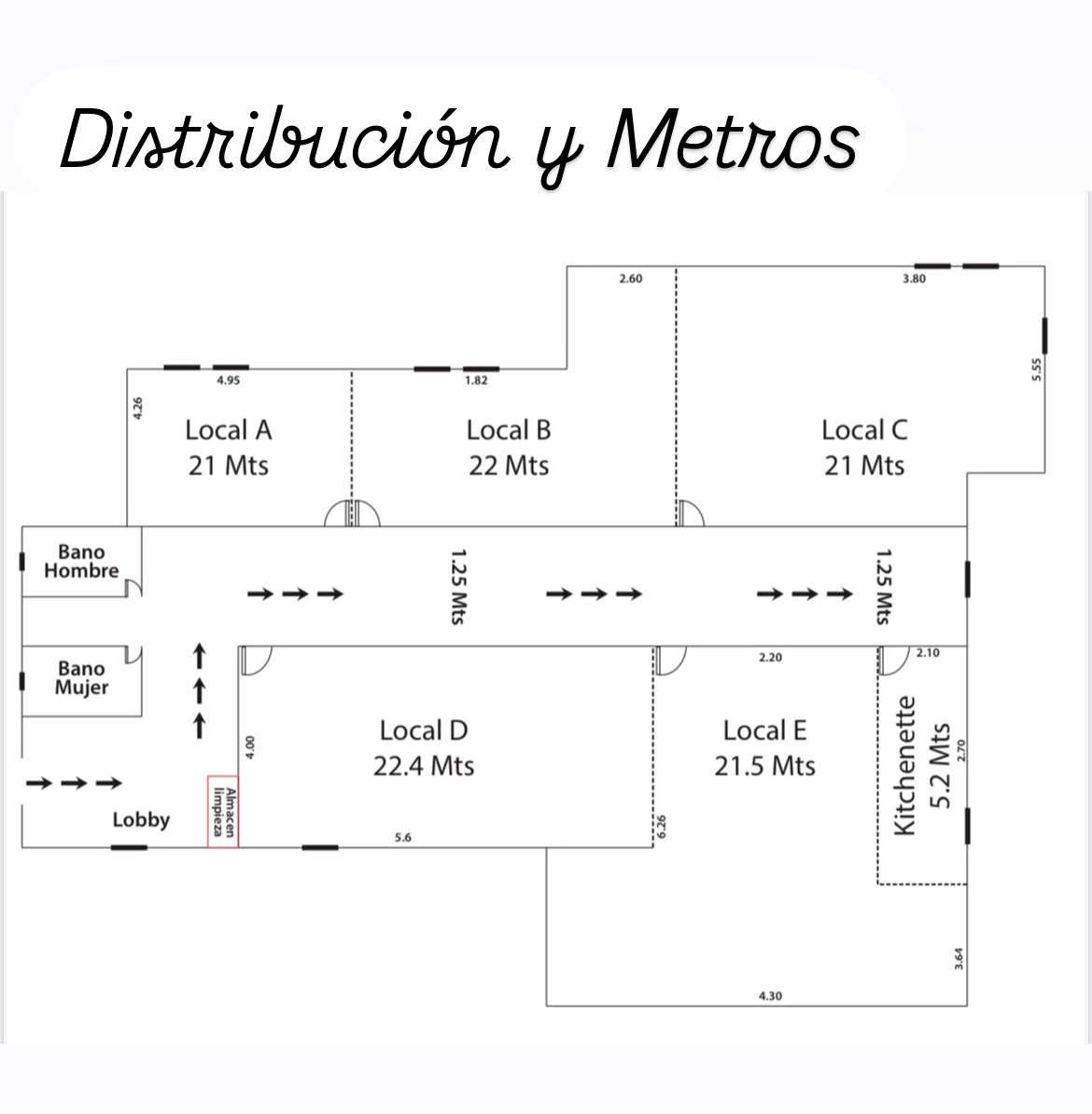 Alquiler de locales para oficina en Pradera Hermosa. 440398