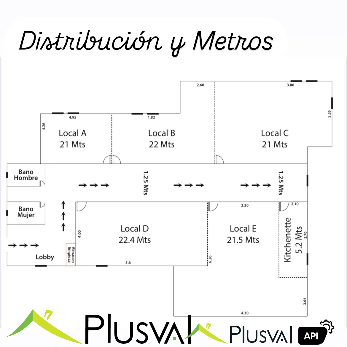 Alquiler de locales para oficina en Pradera Hermosa. 440398