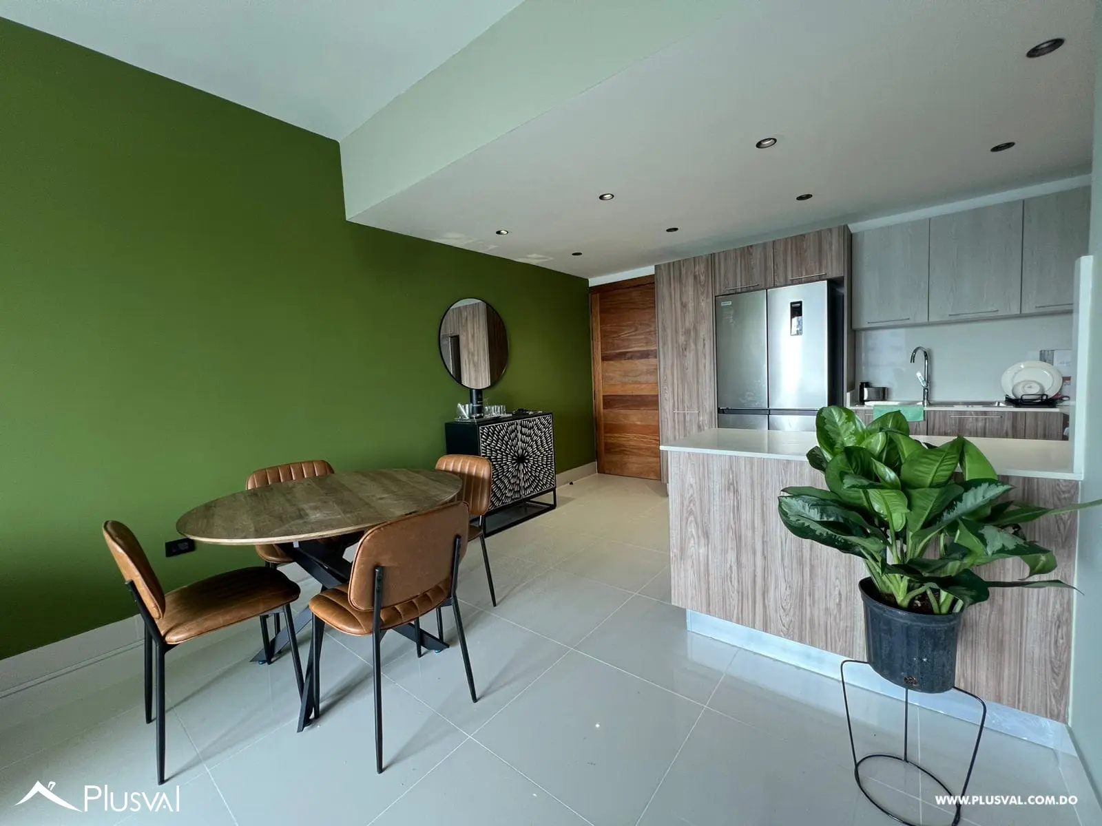 Venta Apartamento Amueblado 2 Hab.en Serralles piso alto 473862
