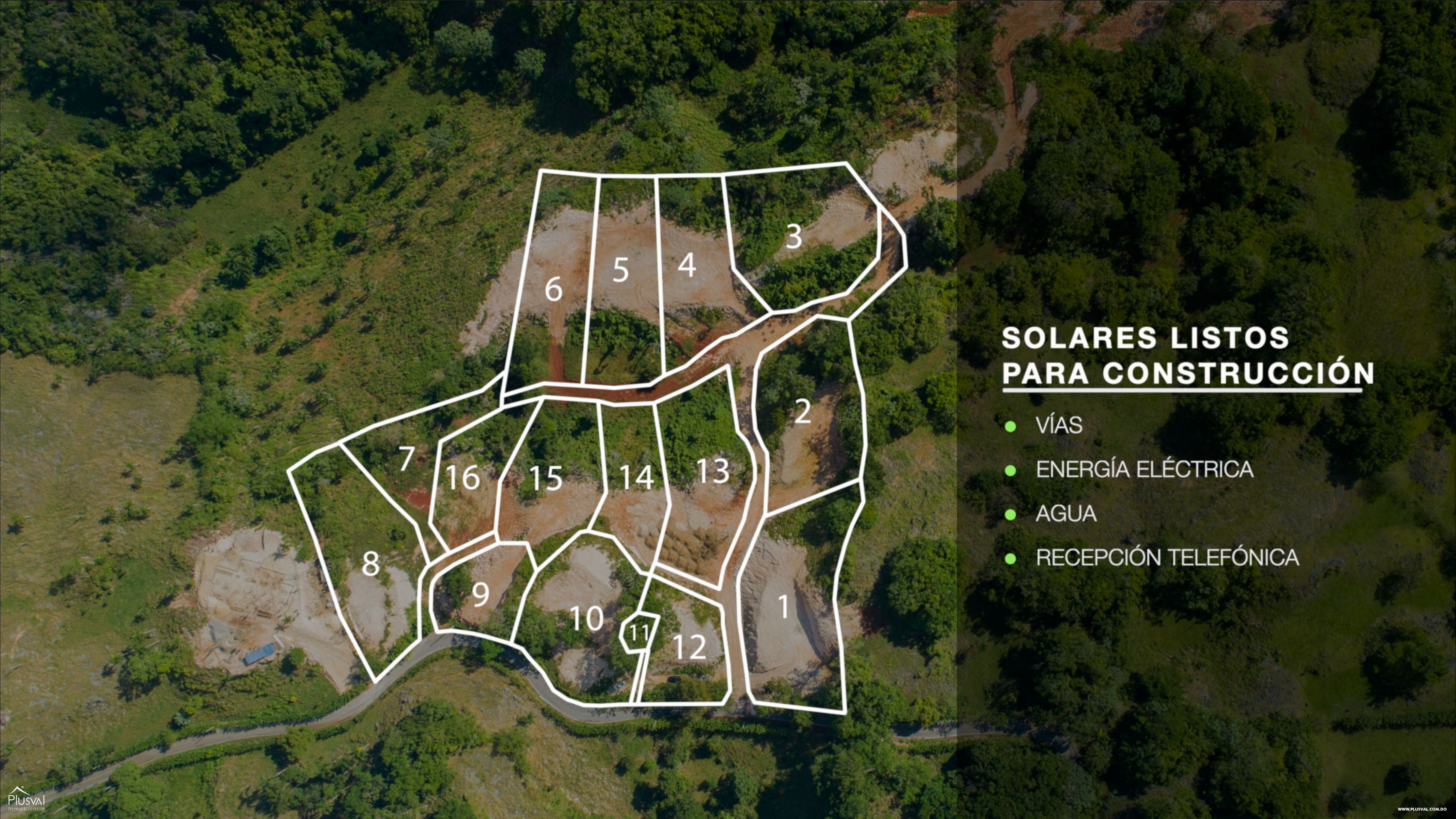 Lote o Solar para Villa con Vista al Mar en Loma Alta, Cabrera 166130