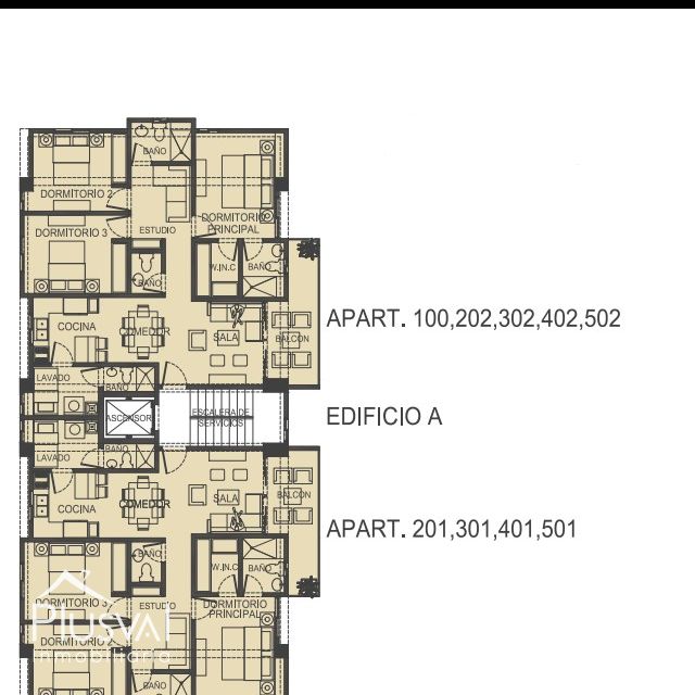 Venta de  apartamento, La Meseta 296148