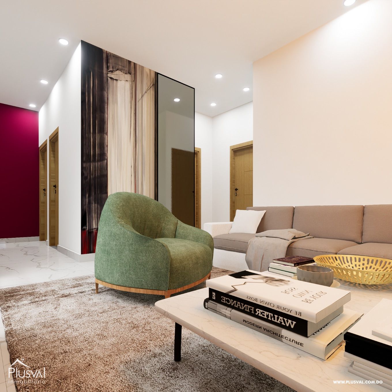 Apartamento en en venta de 3 habitaciones 286239