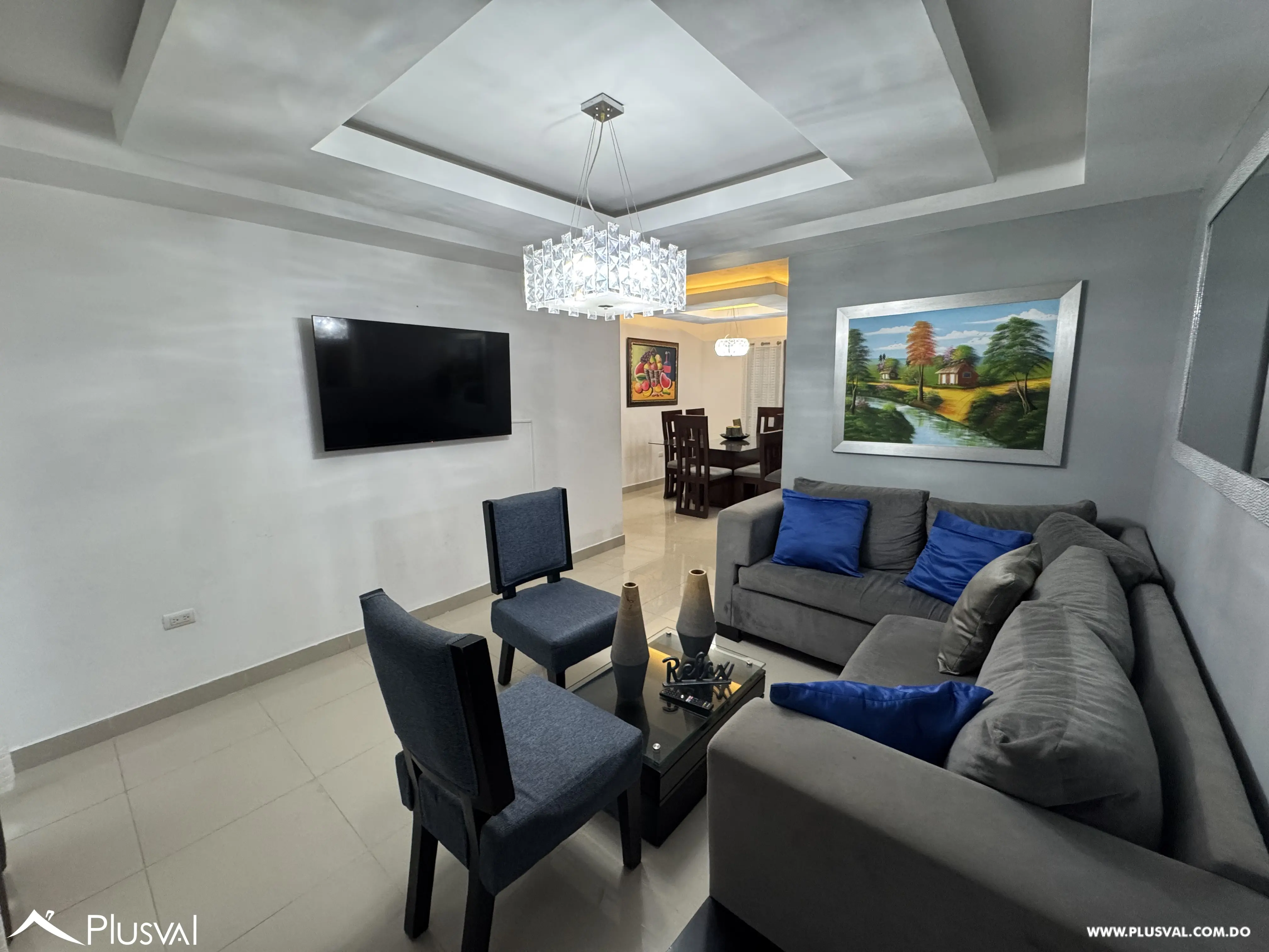 Apartamento Amueblado en Venta de 3 Habitaciones en Los Rieles de Gurabo, Santiago 529055