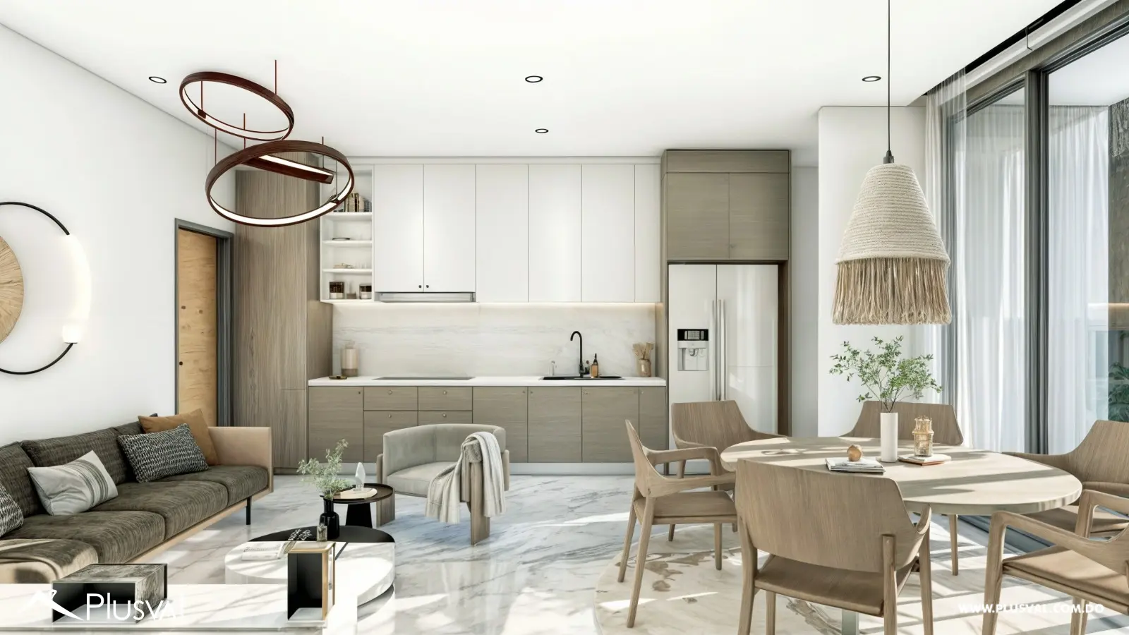 Torre de apartamentos de 1 y 2 habitaciones en ubicación estratégica en Juan Dolio. 501530