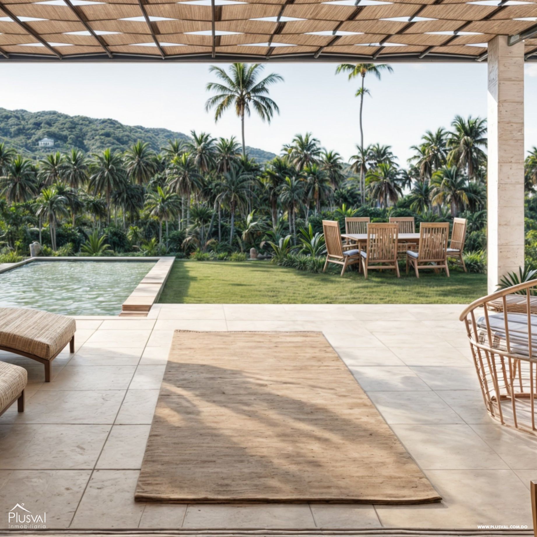 Proyecto de Apartamentos con Patio y Terrazas en Playa Cosón, Samaná 449932
