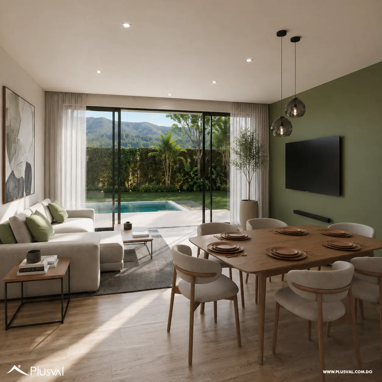 Casas Modernas de Dos Niveles con Área Comercial y Picuzzi 521848