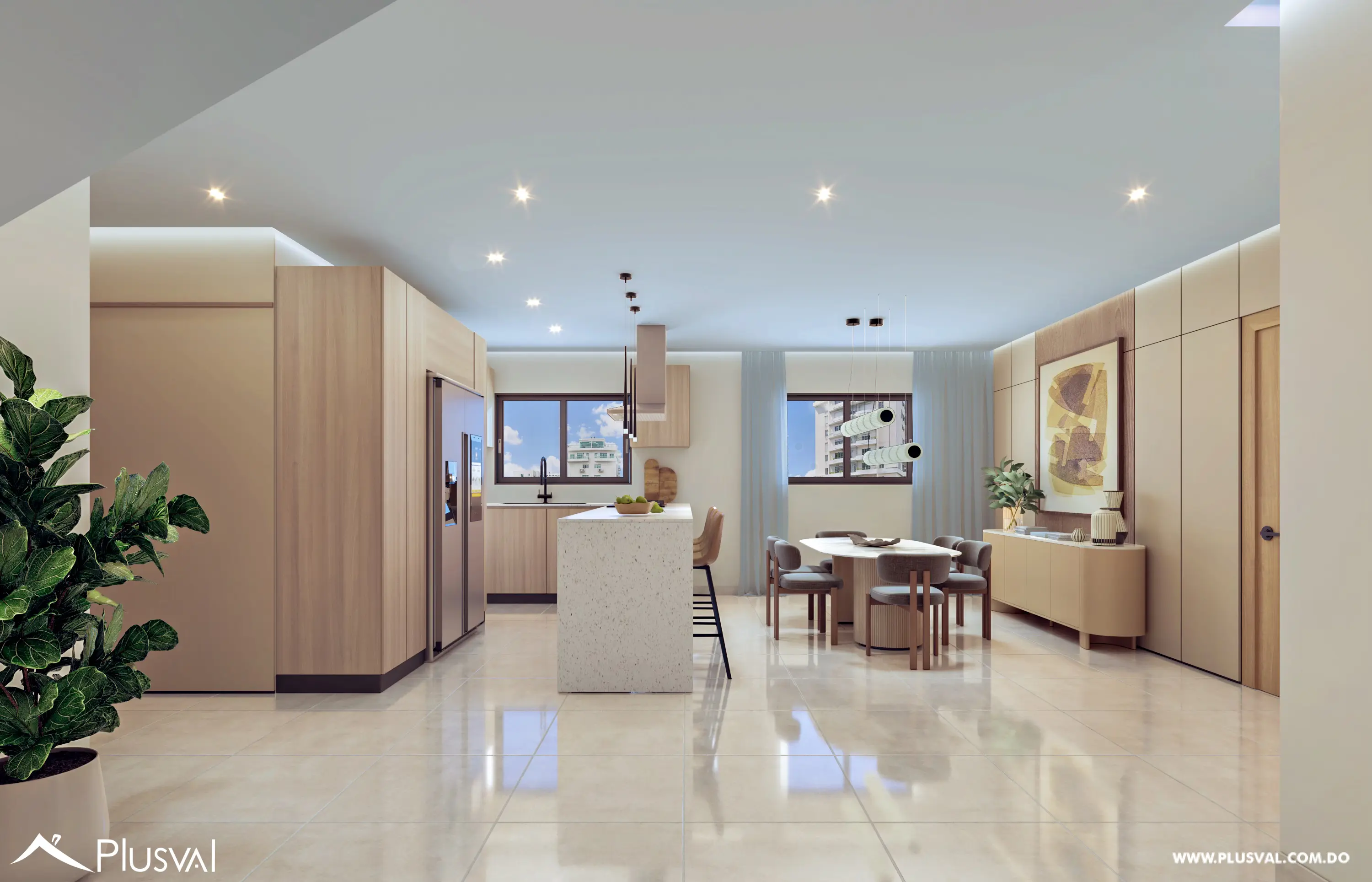 Amplio Apartamento  segunda con terraza en venta en Renacimiento 503113