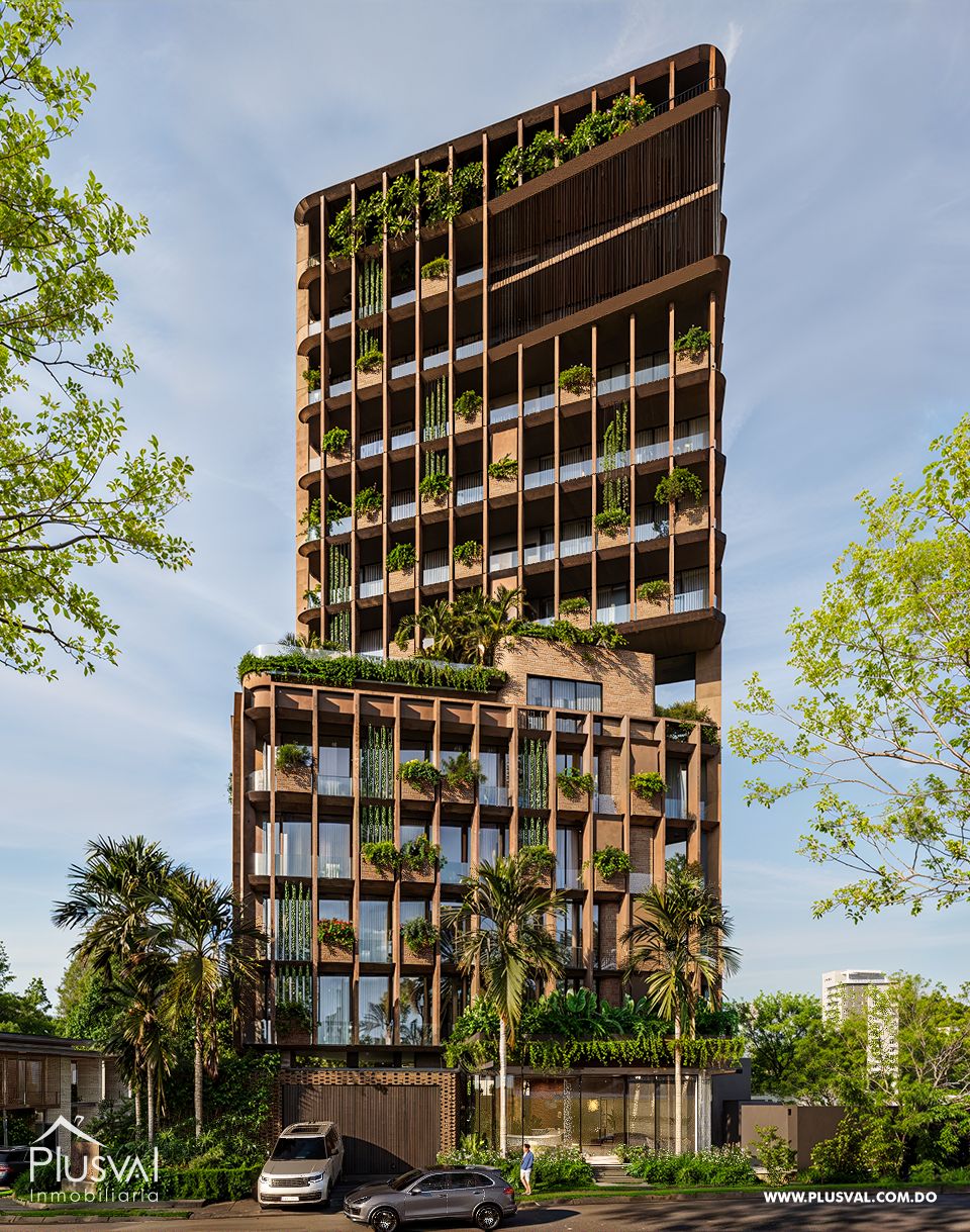 Moderna torre residencial en sector exclusivo en Santiago. 430979