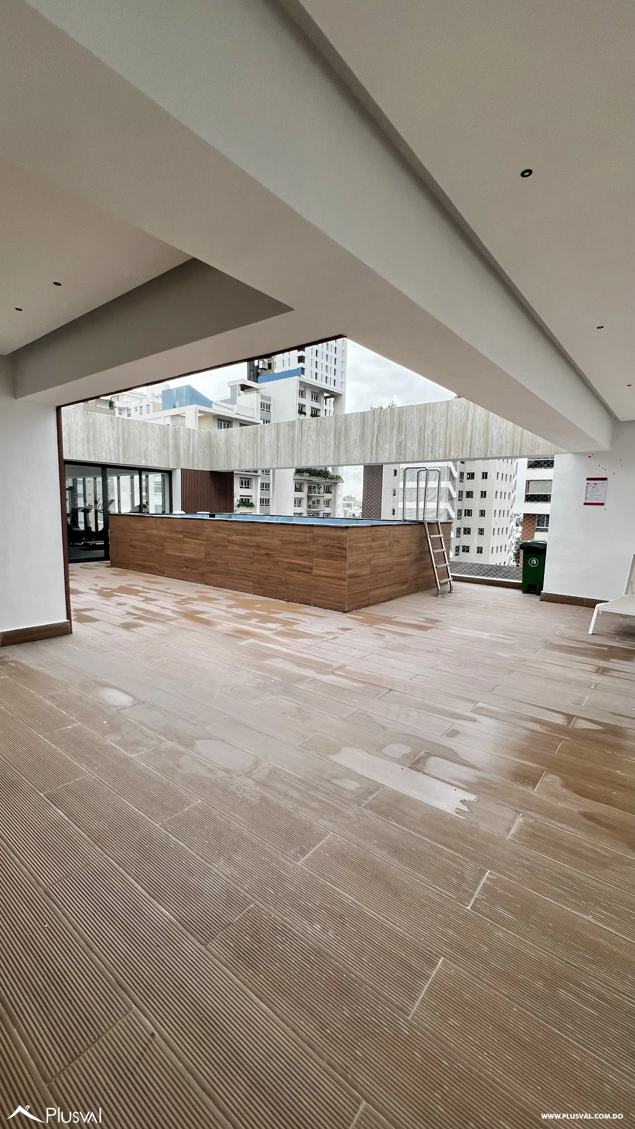 Exclusivo apartamento de una habitación con linea blanca en alquiler en Piantini 457749