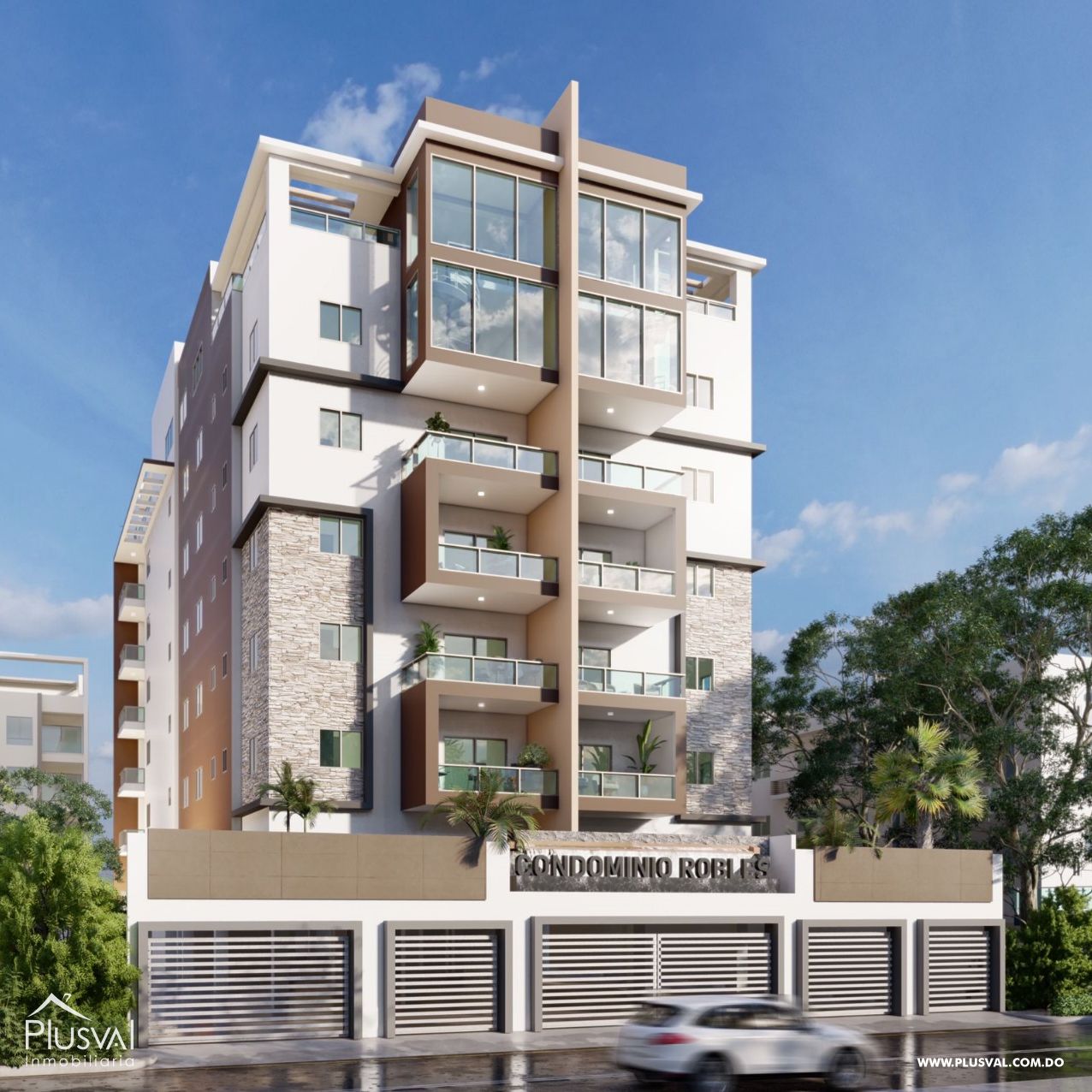 Lujoso proyecto de apartamentos de edificio tipo torre en Alma Rosa II. 1,2 y 3 habitaciones. 380895