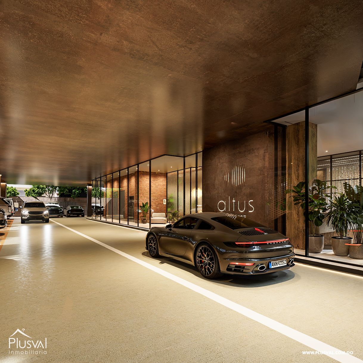 Moderna torre residencial en sector exclusivo en Santiago. 430923