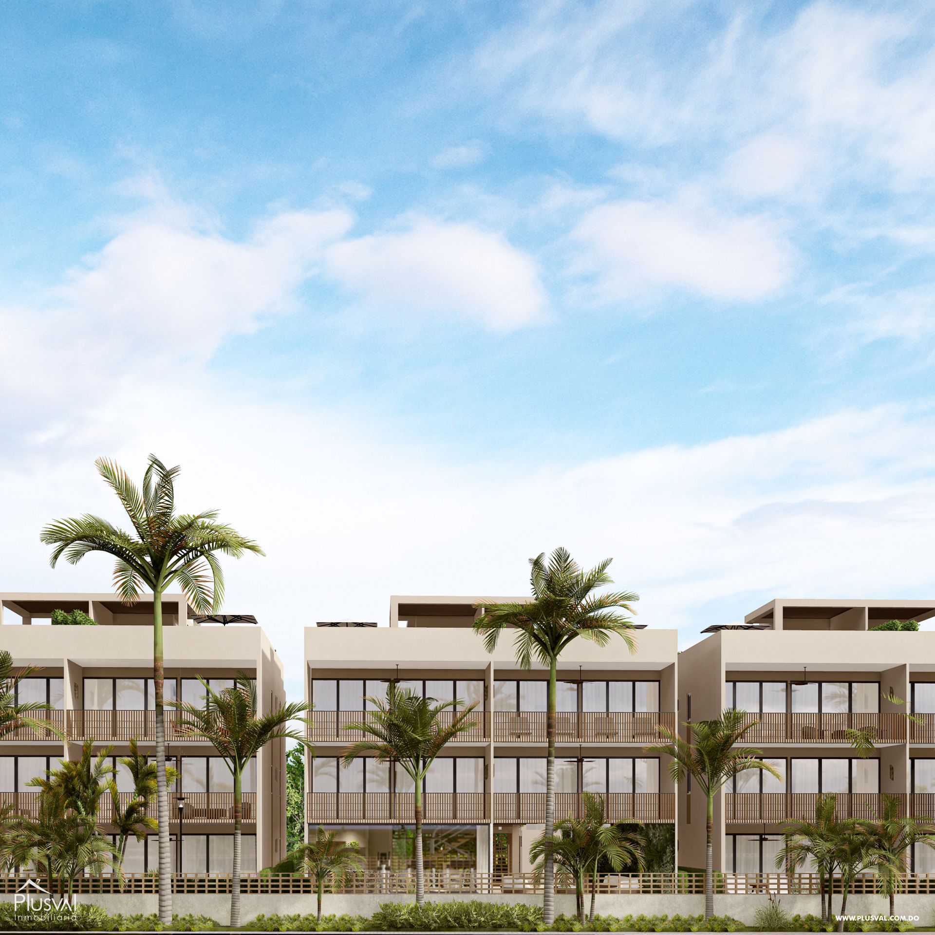 Moderno proyecto de apartamentos en el centro de Punta Cana 316170