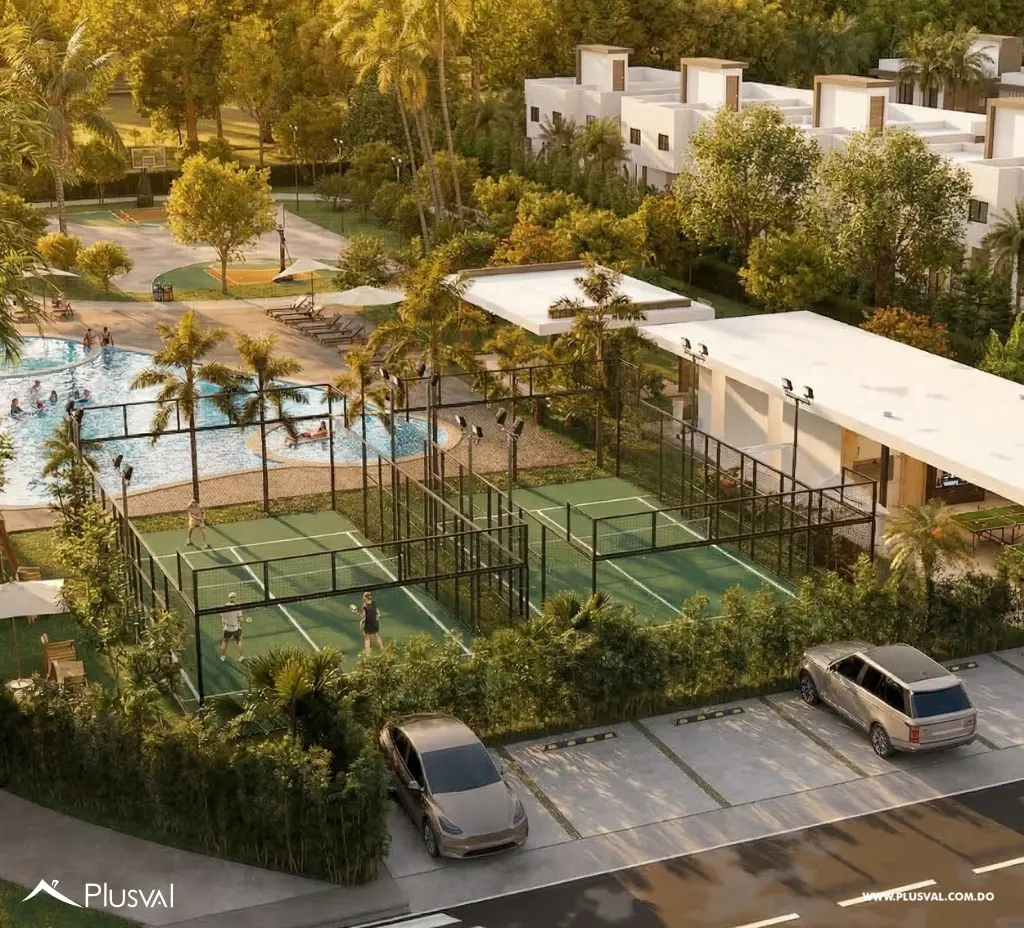 Vive en Paseo de Punta Cana | Casa de 2 Habitaciones con Patio y Terraza 511920