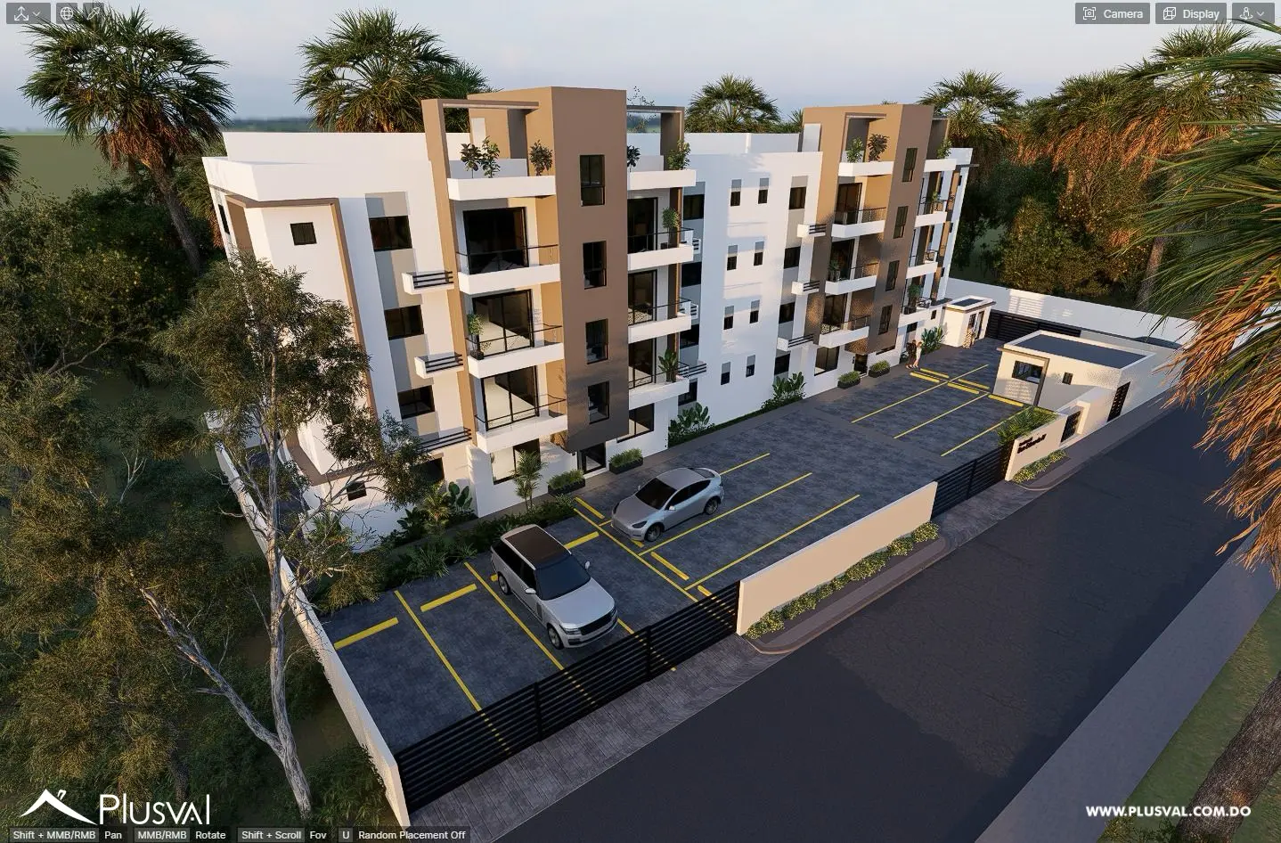 Apartamentos en Planos de 3 Habitaciones en Santo Domingo Este 500360
