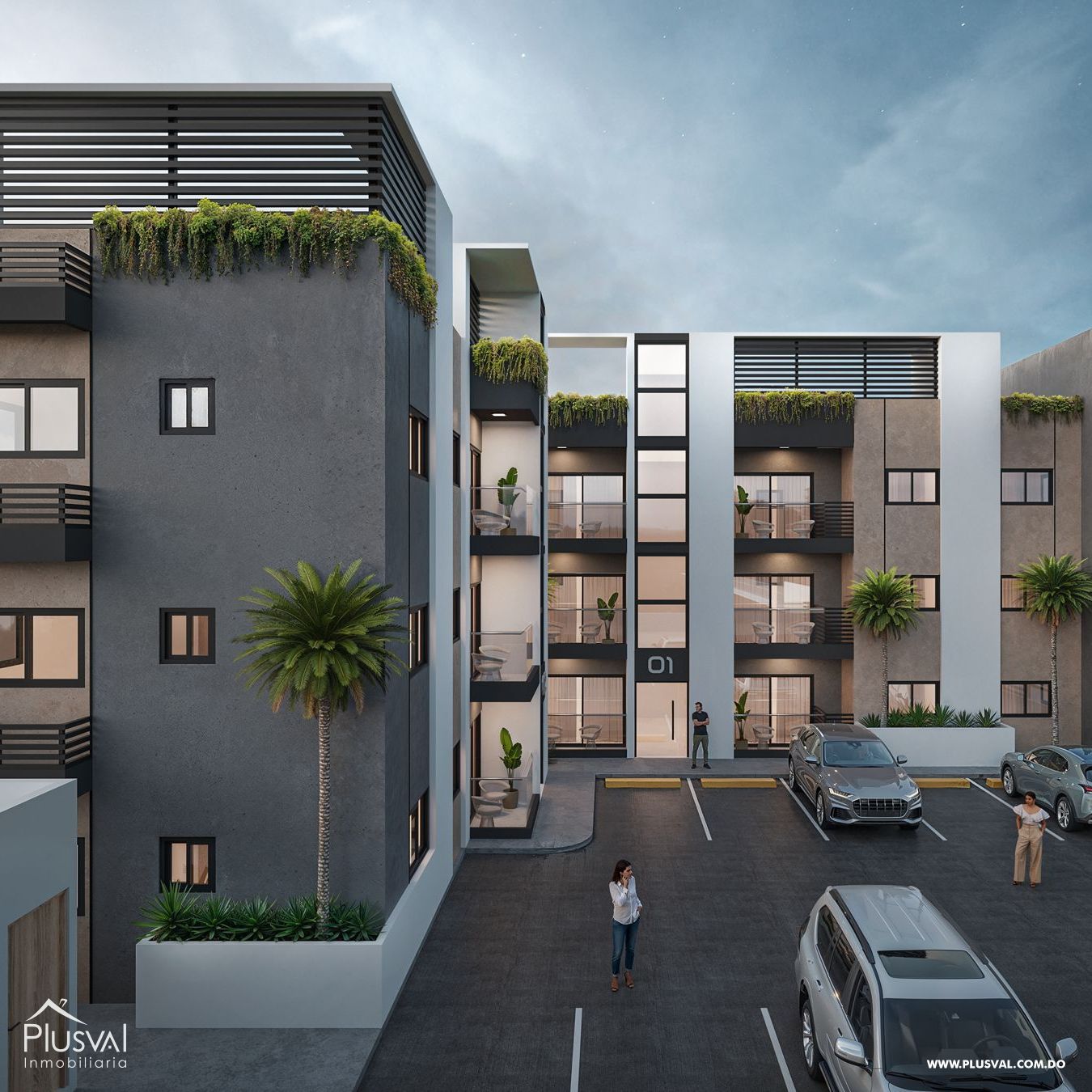 Apartamentos frente el área verde, Don Pedro, La Vega. 409009