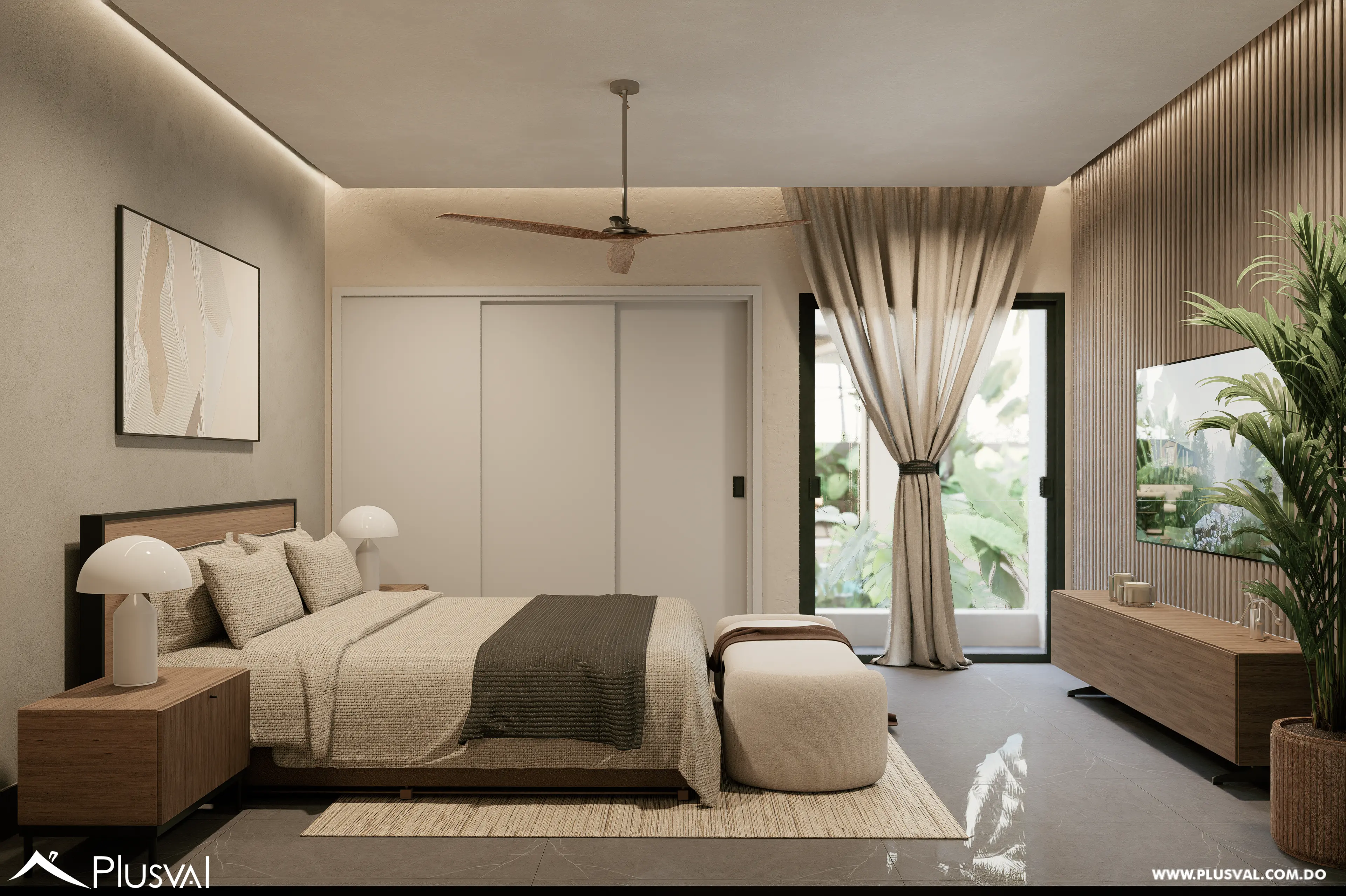 Apartamentos en venta en Juan Dolio, a minutos de la más hermosa playa. 3 habitaciones, 2.5 baños, 33mts de patio 480289