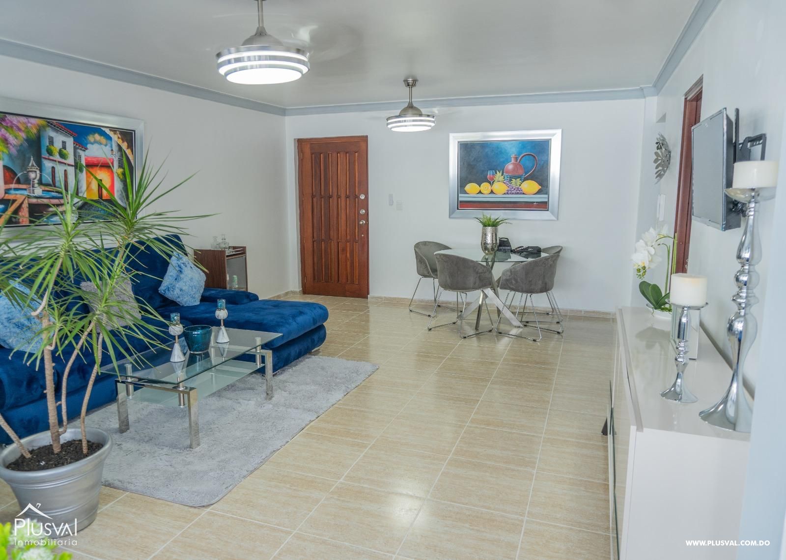 Espectacular apartamento amueblado en alquiler 474470