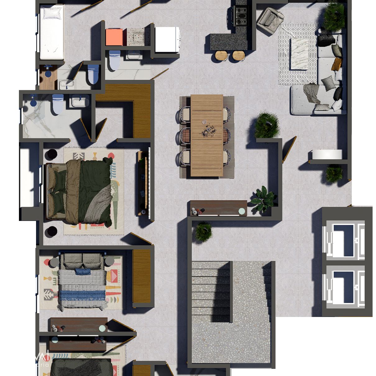 Amplios y modernos Apartamentos en venta en el Ensanche Ozama con excelentes vistas 248208