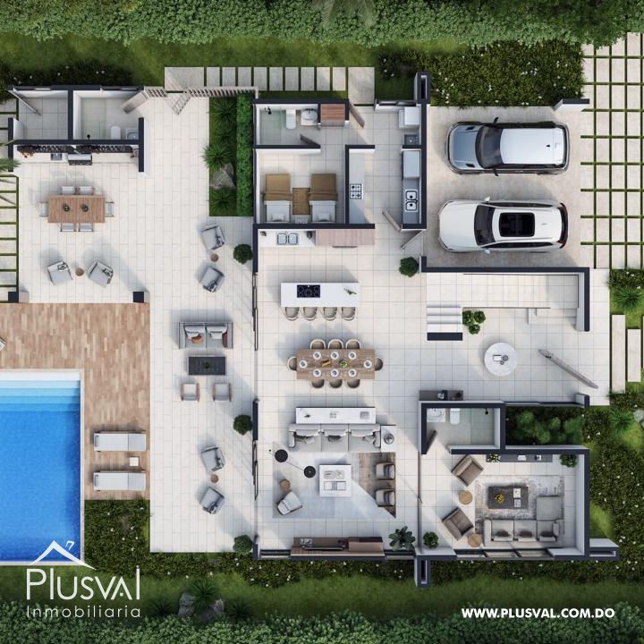 Villa de lujo en venta en Cap Cana a minutos de playa juanillo 438717
