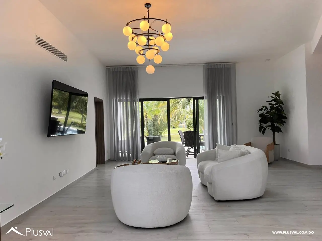 Casa en alquiler amueblada moderna de 4 habitaciones  en Cocotal Golf & Country Club 508055