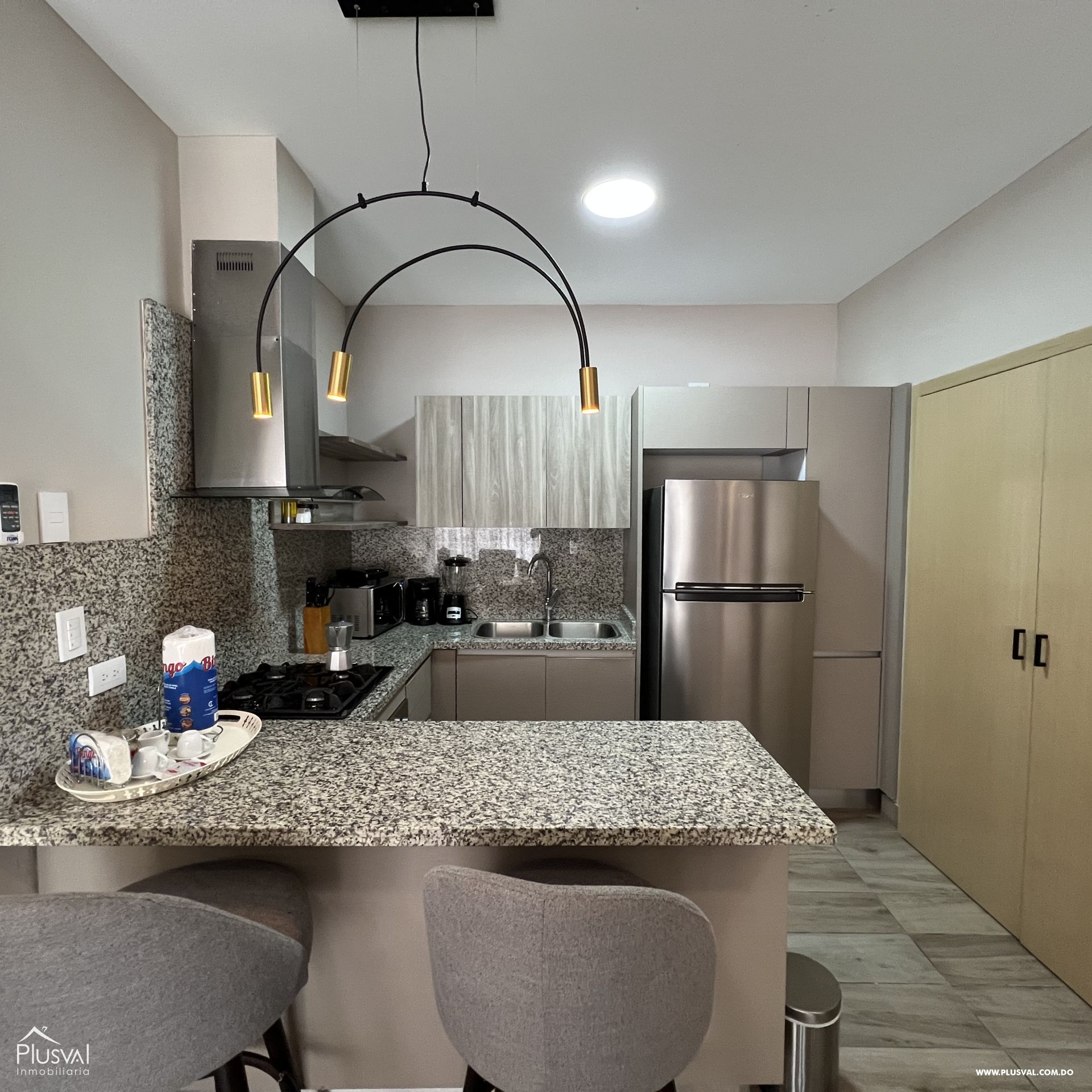Apartamento amueblado en Alquiler en Piantini 517086