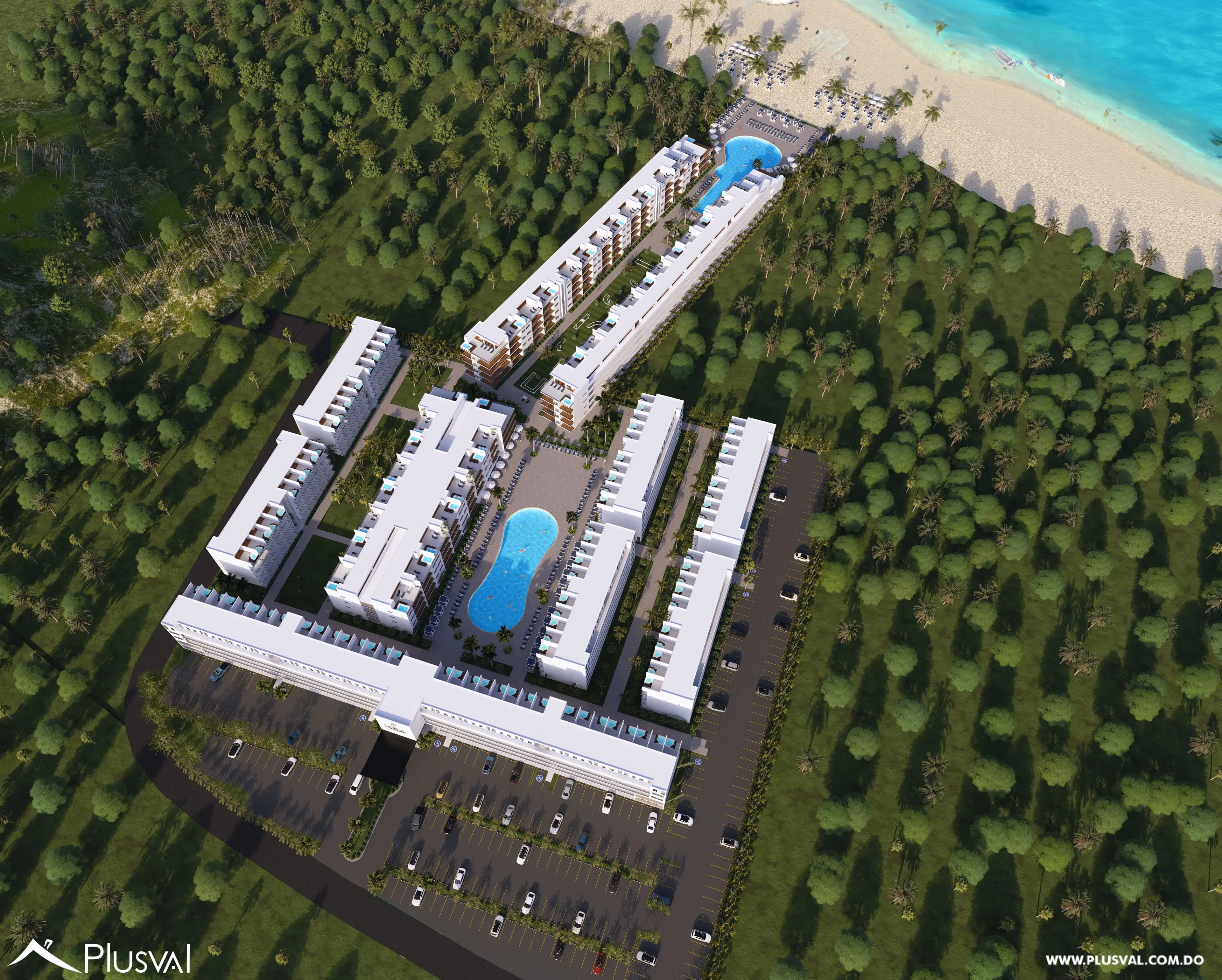 Proyecto de Apartamentos frente a la Playa en Uvero Alto 461127
