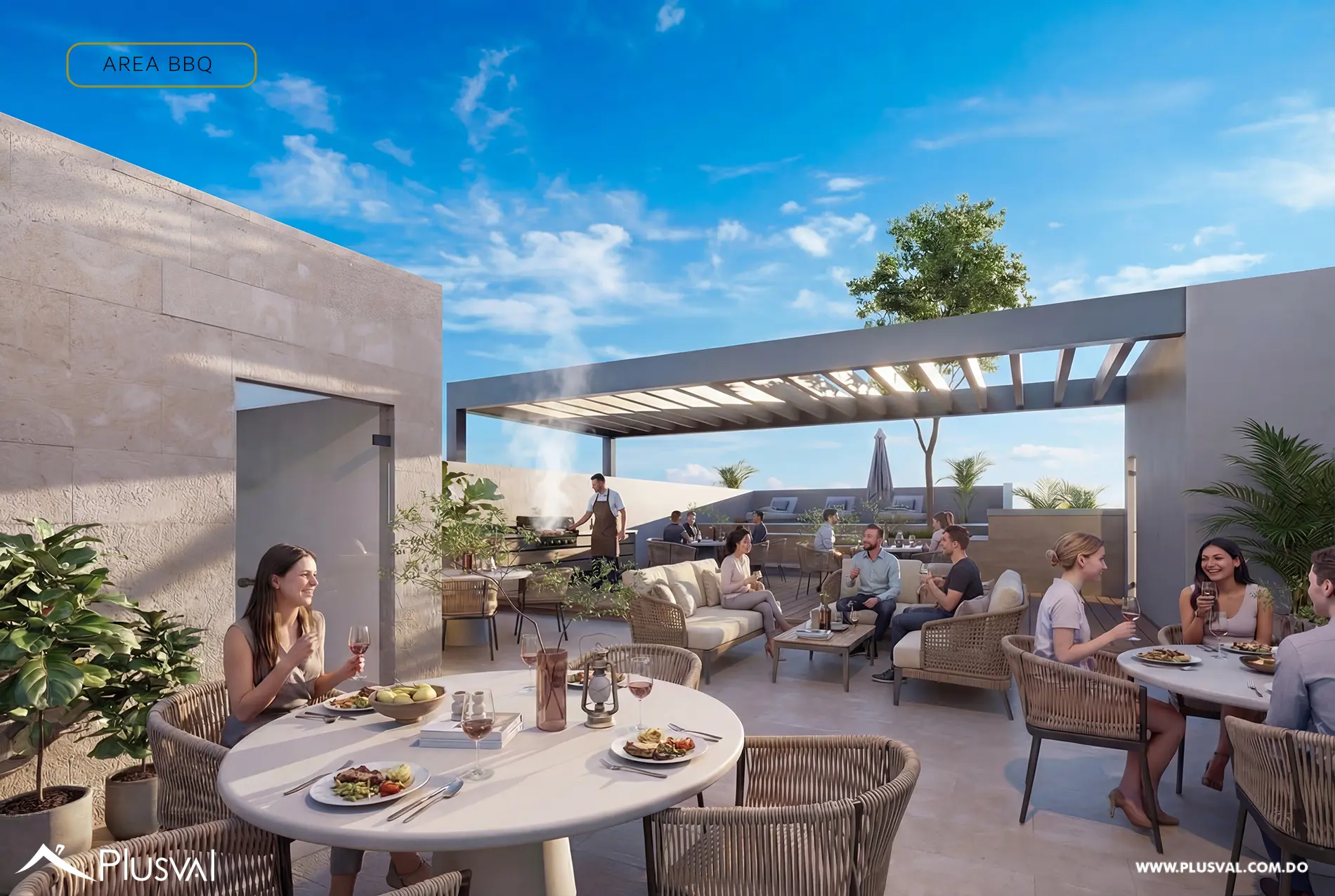 Exclusiva torre de apartamentos en Los Tres Ojos. 493918