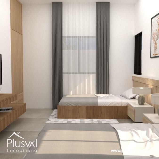 Casa de un nivel en Cabarete, Residencial Palmeras II 430811