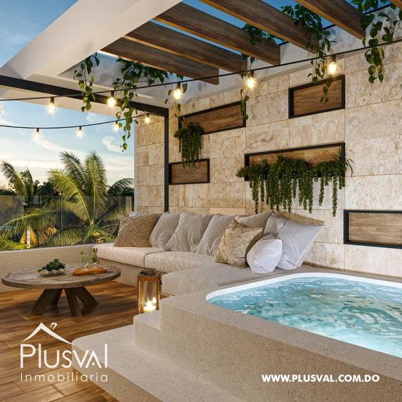 Espectaculares Penthouse de 2 Habitación en Venta en Ciudad Las Canas, CAP Cana 211372