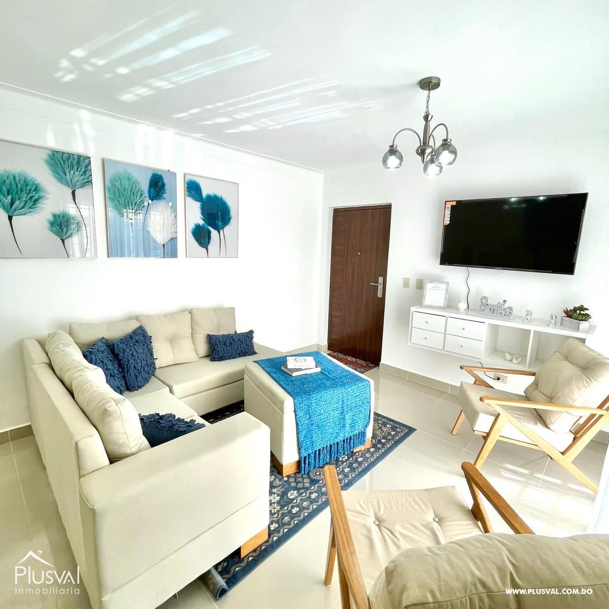Apartamento en Alquiler Amueblado en Residencial Cerrado 399211