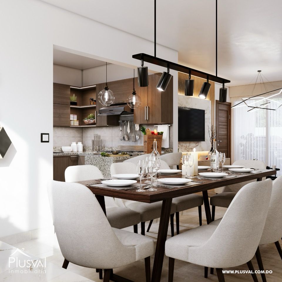 Apartamentos en planos, con excelente distribución ubicado en zona tranquila de Santiago. 349423